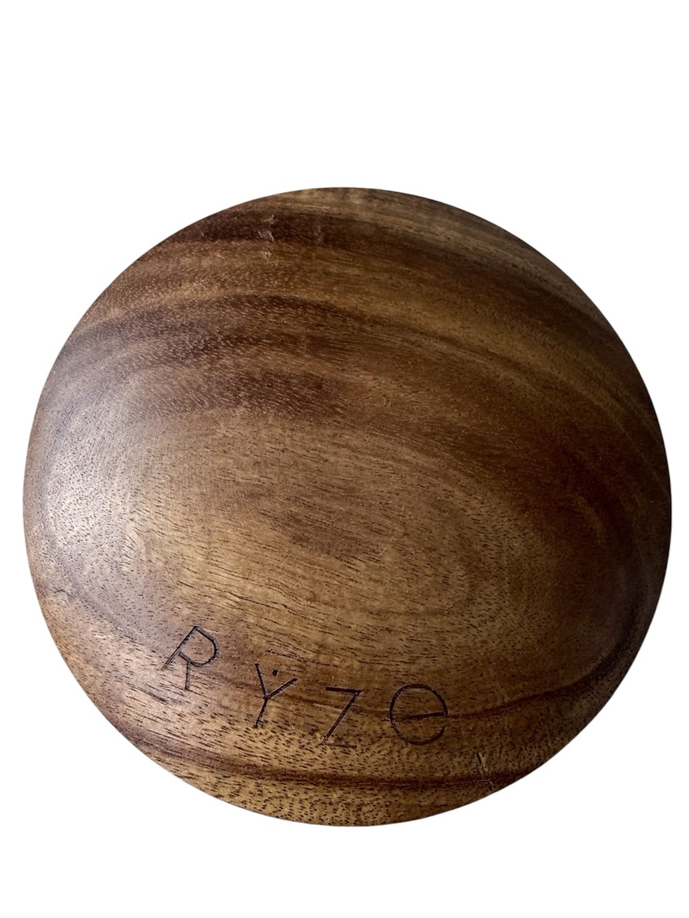 RYZO Engraved Wooden Canister with Scoop - Warm Brown (G179) - Picture 6 of 12